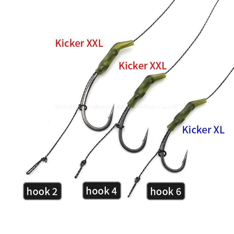 20pcs Carp Fishing Accessories Kit Hook Clip Kicker XL To Quick Change Carp Hooks For Carp Fishing Terminal Tackle