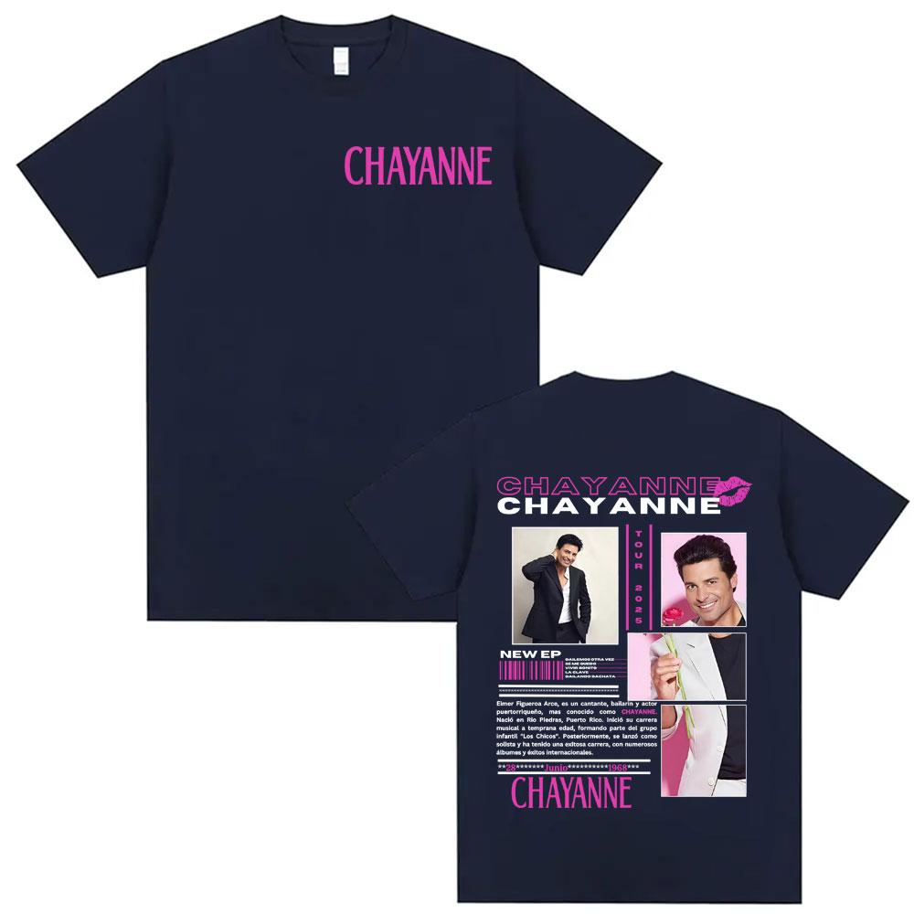 Chayanne Bailamos Otra Vez Album 2025 Tour Tshirt Summer Mens Womens Retro Classic Tshirt Street Wear Highquality Tshirt