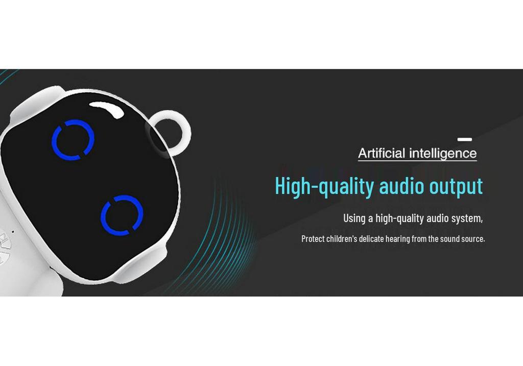 Children's Smart Learning Robot: AI WiFi Educational Companion Toy for Boys & Girls