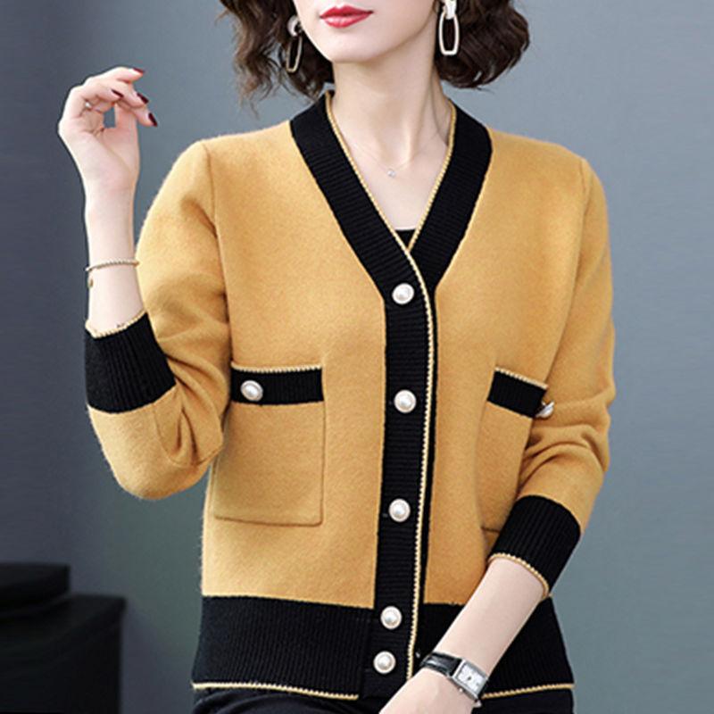 Knitted Cardigans Women Autumn Winter Button Up Loose Cardigan Sweaters Woman Korean Style Long Sleeve Knitwear