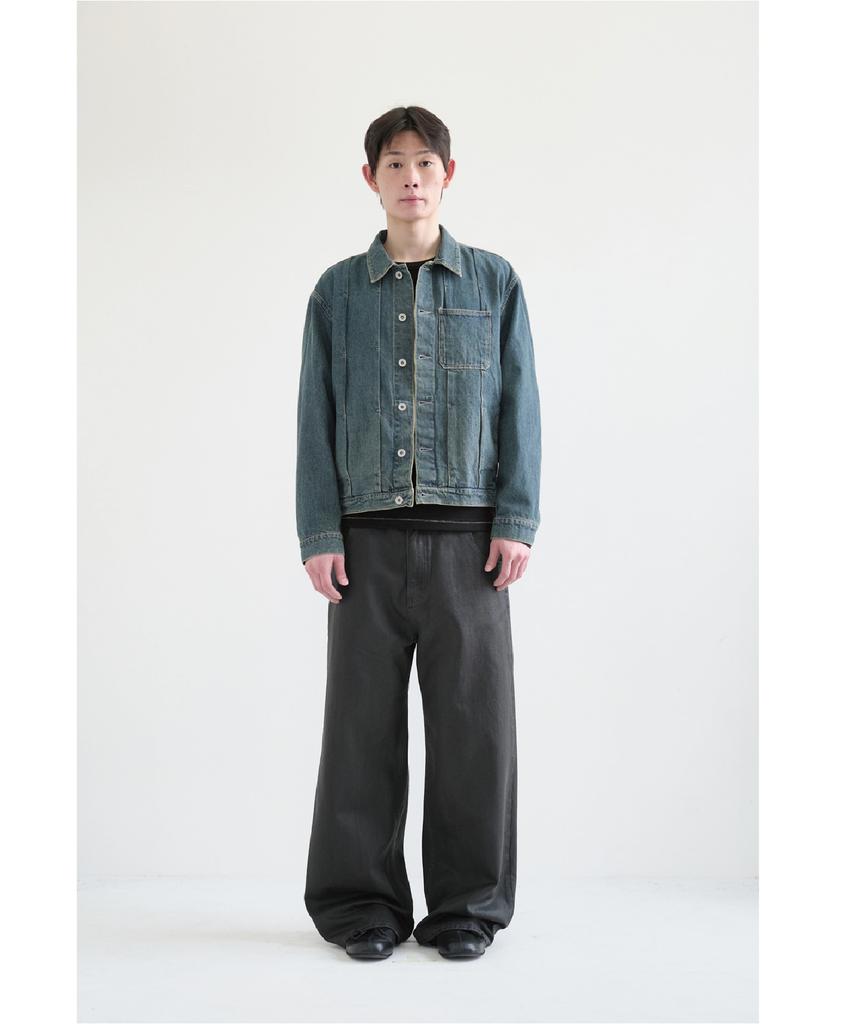 Hatchingroom Trucker Jacket Vintage Blue