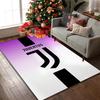 Juventus Football Club Rug Ideal for Reading Room, Multi-purpose Office Chair Sofa Carpet, Anti-slip Printed Home Area Rug