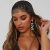 Meier W 95389 Diamond Mesh Headscarf Rhinestone Mesh Headscarf