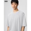 Uniqlo Airism CoTTon Oversized STripe T