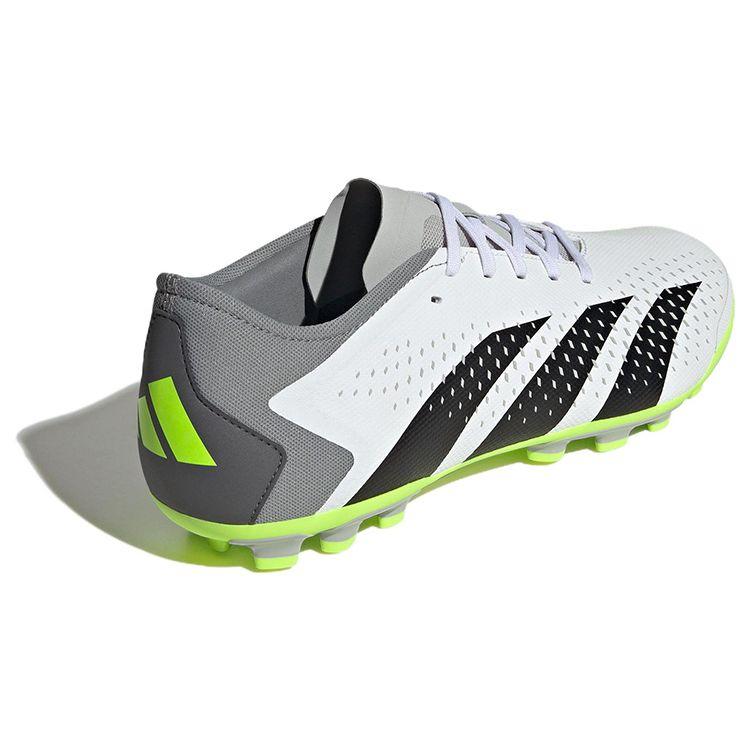 Adidas Predator Accuracy.3 Comfortable Versatile AG (Rubber Short Studs) Soccer Shoes Unisex Soccer Shoes White Gray Black IG5168