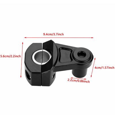 1 paar 22mm 28mm Universal Motorrad Lenker Riser Klemmen Griff Bar Halter Clip Adapter Teile Fit Für Suzuki honda Kawasaki