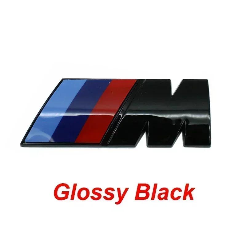 

2025 Hot 3D ABS M Logo Car Body Side Badge Body Rear Trunk Decor Sticker Car Modification Accessorie For All BMW M Power X1 X3 X 4.7CM