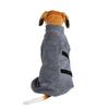 Yousheng Dog Bathrobe Super Absorbent Fast Drying Dog Bath Towel Adjustable Microfiber Dog Drying Coat Dressing Gown for Bath Rainy Cold Weather Walks
