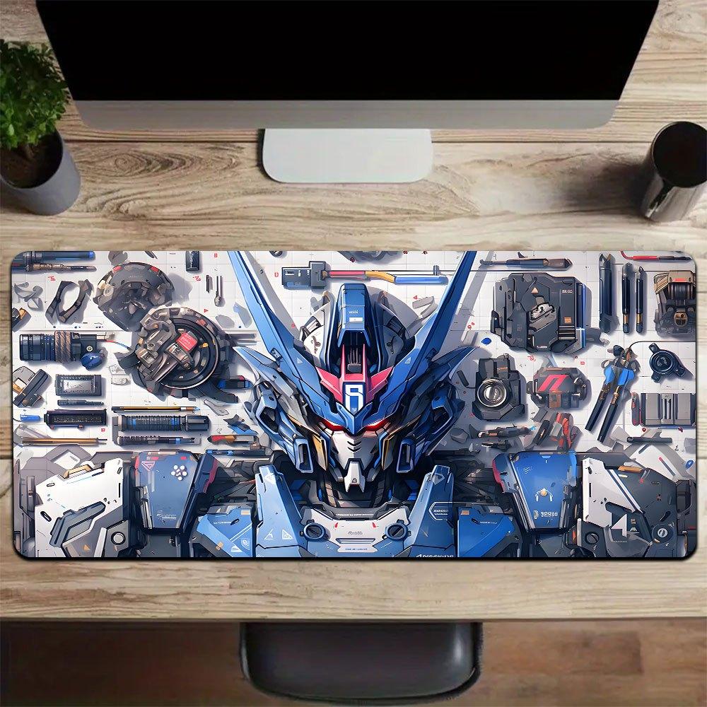 1pc Gundam Large Mouse Pad Computer Mat Desk Mat Keyboard Mat Office Gaming Table Mat