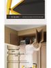 Extra Wide Folding Ladder with Handrails - Portable Indoor Step Ladder for Elderly