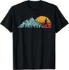 Bergläufer - Retro-Stil Vintage Laufgeschenk Unisex T-Shirt