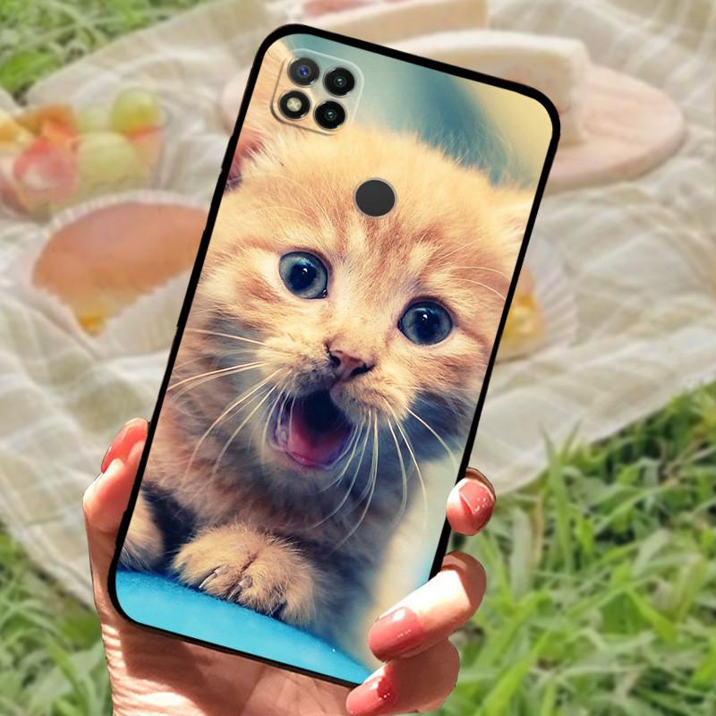 Pour Redmi 9C NFC Coque Mode Luxe Silicone Arrière de Téléphone Pour Xiaomi Redmi 9A 9C 9T Étuis Souples Anti-Choc Fundas Pare-chocs
