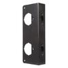 Stainless Steel Double Hole Security Plate For Reinforcing Entry Door Against Wear And Intrusion