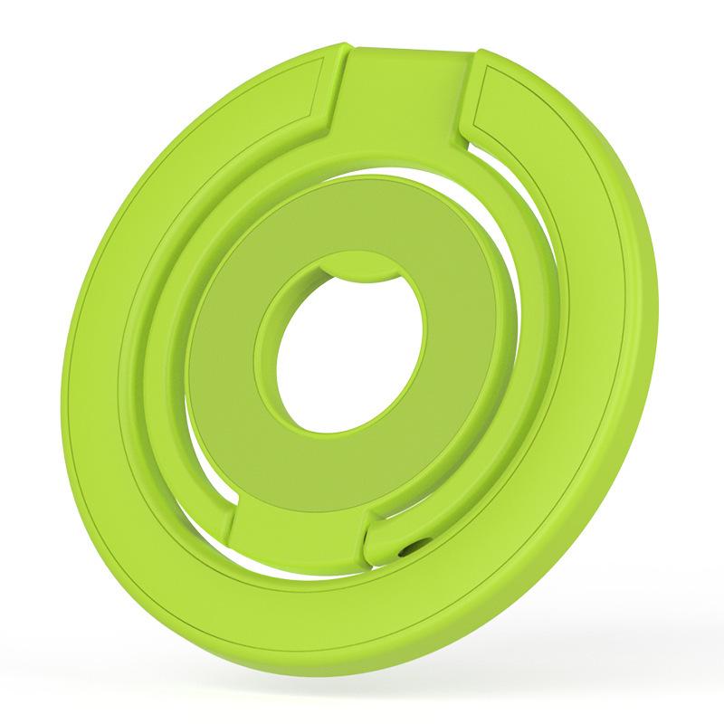 Double-Sided Magnetic Finger Ring Phone Holder: Foldable, Strong Grip, Multi-functional Stand.