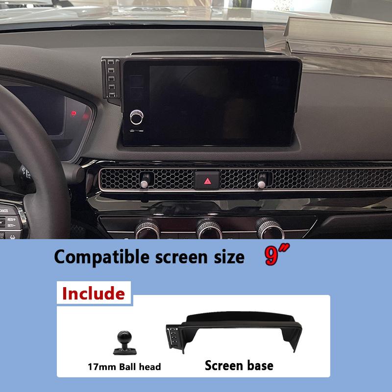 9 inch For Honda Civic MK11 FE FL 2022 2023 2024 2025 Support Magsafe Car Phone Holder Magnetic Screen Mobile Holder Accessories