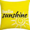 Spring and Summer New Flower Daisy Pillowcase Home Decoration Living Room Sofa Car Pillow Cushion