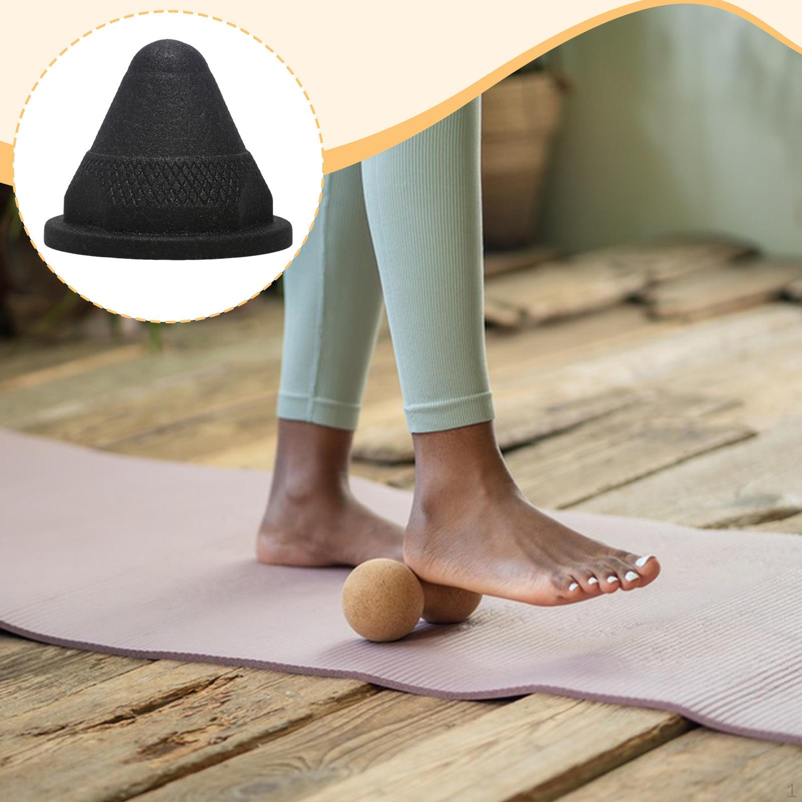 

Foam Massage Ball Compact Easy to Carry Multipurpose for Home, Gym, or Travel Lightweight Portable Taper