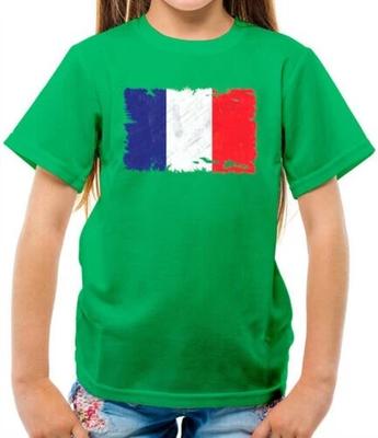 France Flag Kids T-Shirt - French - Flags - Country - Francais - Paris