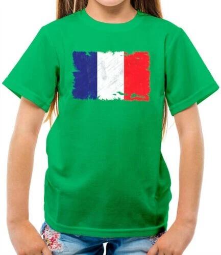 

France Flag Kids T-Shirt - French - Flags - Country - Francais - Paris 150