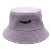 Classic Fishbone Neutral Embroidered Sun Protection Hat For Outdoor Fashion