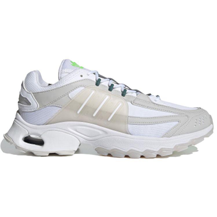 Adidas Originals Thesia Fabric Synthetic Leather Casual Breathable Low-Top Lifestyle Shoes Unisex Sneakers White Light-Gray S42687