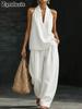 Autumn New Women's Clothing Set, Vintage Wash Distressed Denim Button-Down Shirt with Wide Leg Pants