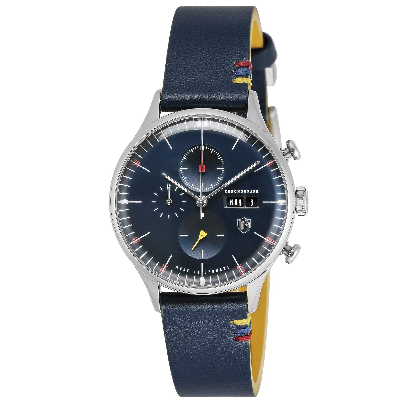 

[Duffa] Часы Elements Series Dial Navy из нержавеющей стали с кварцевым механизмом 38MM из Германии DF-9021-0D для мужчин [Товар]