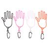 Golf Glove Holder With Key Chain Plastic Glove Rack Dryer Hanger Stretcher With Buckles Gloves Holder Keeper Dryer Shaper Tool