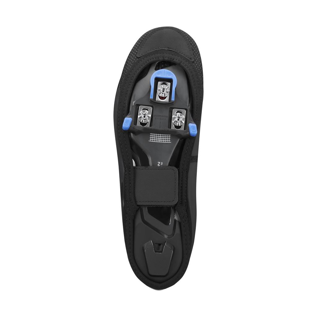 2023 Model Cycling Shoe Covers DUAL H2O Shoe Covers Black L [Shimano] (Compatible Size 42-43 (26.5-27.2cm))