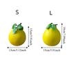Foam Fake Grapefruit Lifelike Grapefruit Model Creative Artificial Fruit Pomelo  Photo Teaching