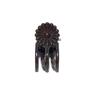 10pcs Butterfly Orchid Clips Plastic Plant Support Clips Brown Garden Ties for Flower Stem Fixing Gardening Supplies