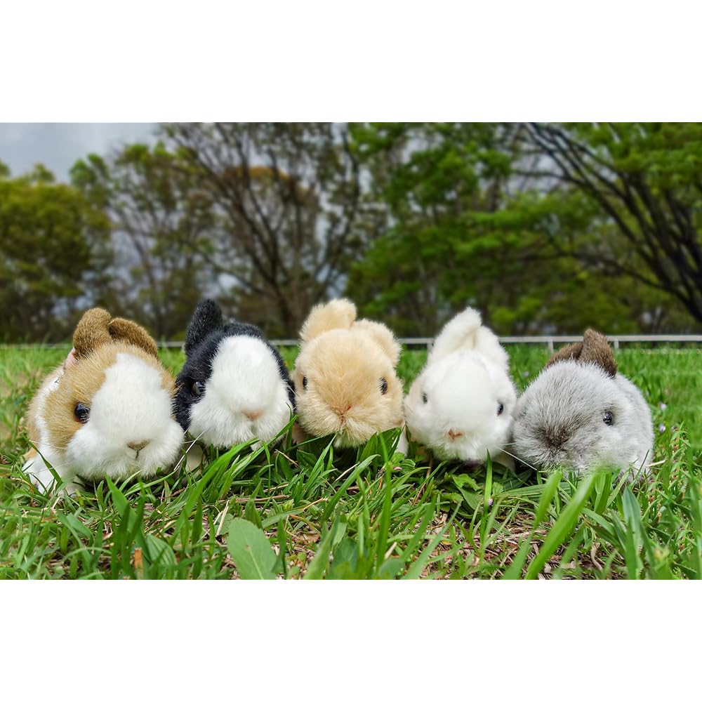 Yoshitoku Riku no Nakama-tachi Gray Rabbit Plush Toy 180498