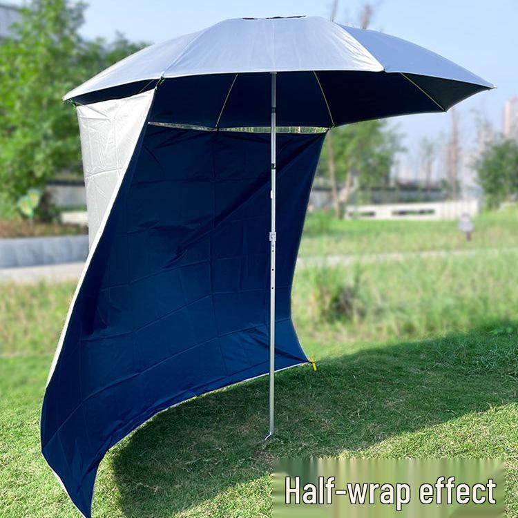 Universal Outdoor Fishing Parasol: Large Rainproof & Sun-Protective Umbrella Tent