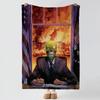 movie T-The Mask-k Throw Thick Comfort Flannel Quilt, Multi-scene Use Indoor Outdoor Daily Nap