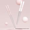 304 Stainless Steel Rabbit Portable Tableware Set: Cute Cartoon Fork and Spoon for Kids, Students, and Office Workers.