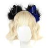 Faux Furs Animal Ear Headdress for Cosplay Anime Parties Adjustable Shape Headwear