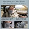 Atmungsaktives U-förmiges Nackenkissen Bequem Leicht zu tragen Aufblasbares Reisekissen mit Aufbewahrungsbox Weiches Ring-Nackenkissen Reise