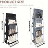1pc Space-Saving 6/8 Slot Handbag Storage Box Foldable, Dustproof, Durable Wardrobe Organizer Pockets Open Design for Easy Maintenance