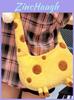 Giraffe Cute Animal Shoulder Bag With Open Pocket For School Or Outings