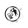 Car Fuel Tank Cap Sticker Creative Reflective Vinyl Film Decals Refueling Cover Cartoon Decor Auto Vehicle Exterior Accessories