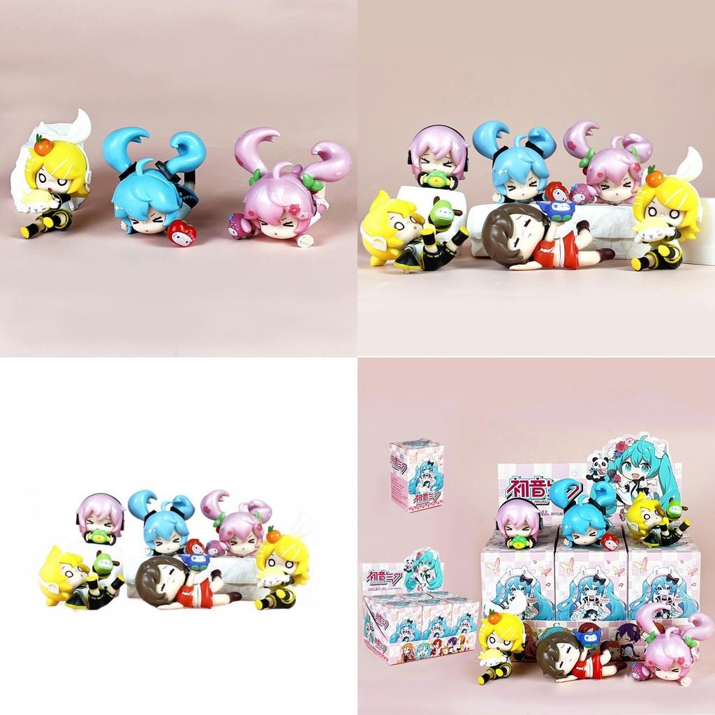 Hatsune Miku Pvc Collectible Figure With Assembly For Anime Fans