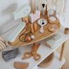 Wooden Play House Toys Doctor Barber Makeup Bag Simulation Tools Boys and Girls Children Kindergarten Set Gifts