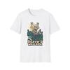 Unisex Softstyle T-Shirt Skeleton Shopping Cart Graveyard Ride Halloween