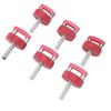 Fastener Thumb Screws Integrated D Ring Aluminum Alloy Anodized Quick Removal Thumb Screw Replacement for JK JL JT
