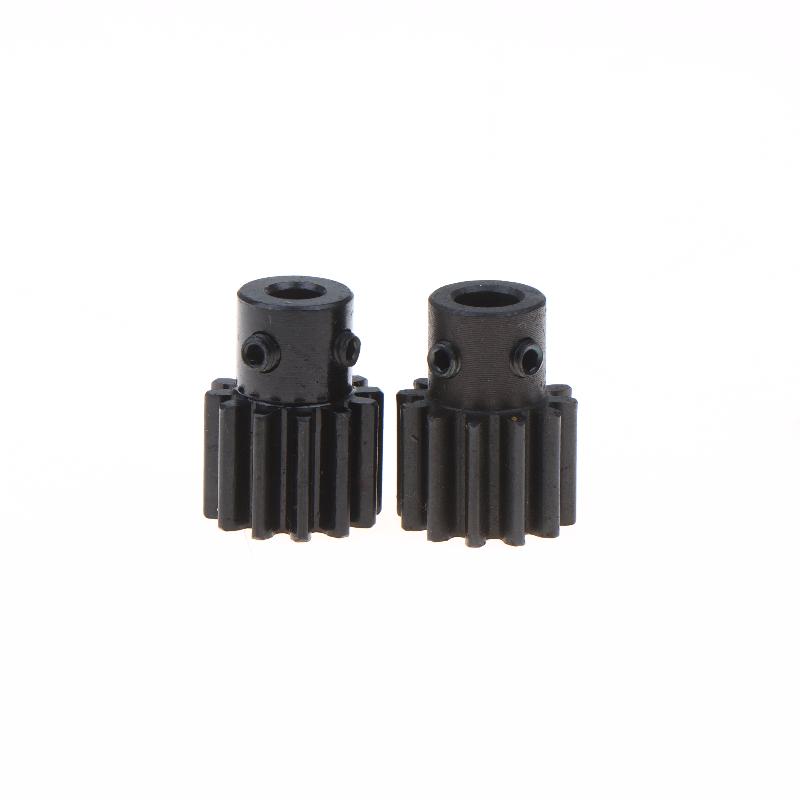 2Pcs 1M 12T 4/5Mm Hole Motor Reduction Gear Carbon Steel Machine Accessories Science Technology Diy