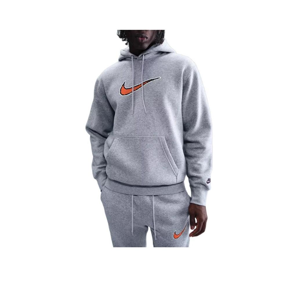 

Nike Hooded Kangaroo Pocket Pullover Sweatshirt Men sweatshirt Dark-Gray HV0854-063 M