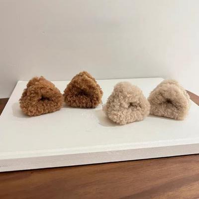 Flequillo de orejas de gato de peluche para mujer, Clip LATERAL de pelo roto, Clip de agarre pequeño, cabeza de princesa dulce, Clip de tiburón, horquilla para el pelo