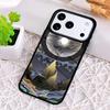 Landscape Mountain Night Sky Phone Case for iPhone 17 Air 16 15 11 12 14 13 Pro Max Shockproof Cover