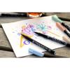 6 Felt-tip Pens - Brush Tip - Koi Coloring Brush Pen Sweet Colours - Sakura