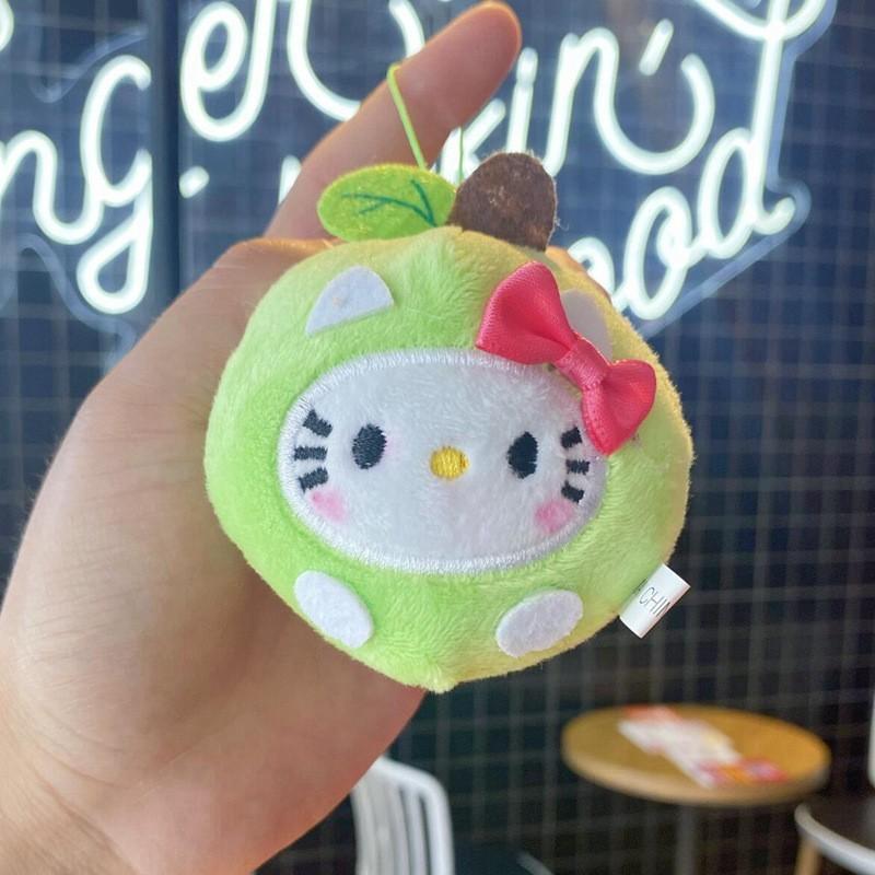 Hello Kitty Plush Keychain With Metal Clasp And Gift For Collectors